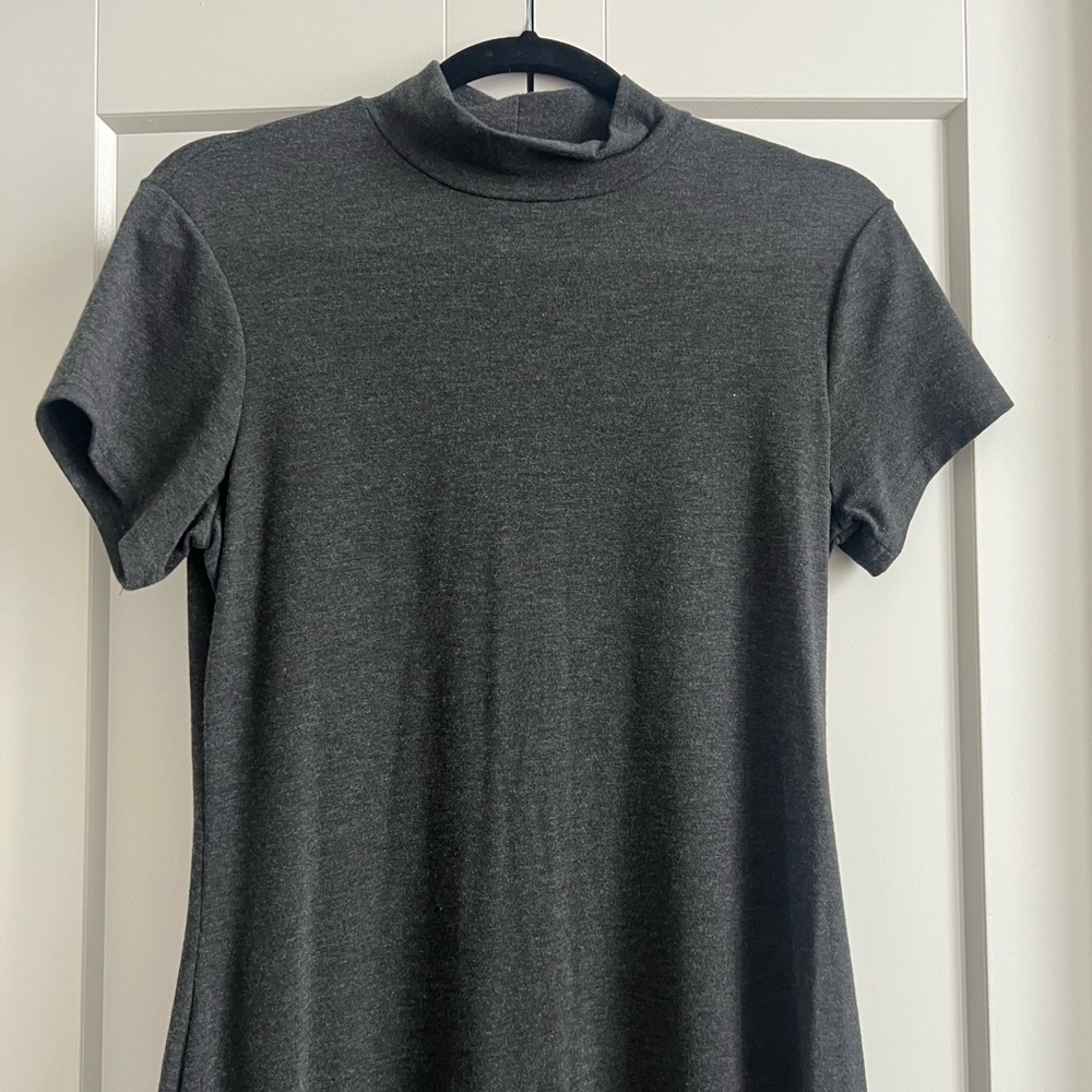 Super comfy, simple gray tshirt dress